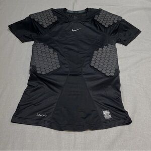 Nike Black and Gray Men's Shirt